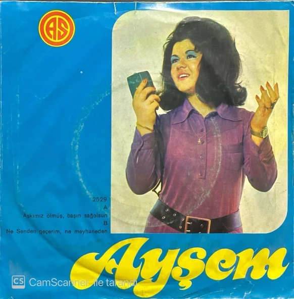 Ayşem Aşkımız Ölmüş Başın Sağolsun 45lik Plak ürün görseli 1