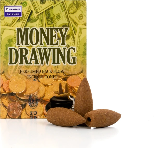 Darshan Money Drawing Geri Akış Tütsü ürün görseli 1