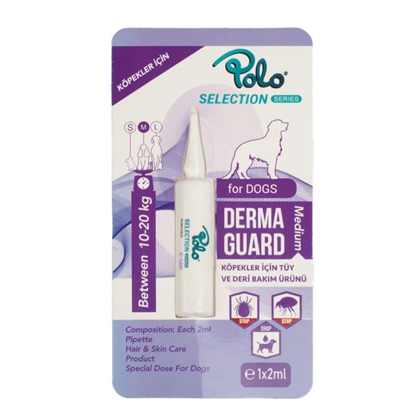 Polo Köpek Tüy Deri Bakım Ürünü Medium 2Ml ürün görseli 1