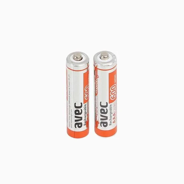 Avec 600 Mah İnce Pil 2'li ürün görseli 1