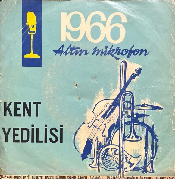 Kent Yedilisi Mühür Gözlüm 45lik plak ürün görseli 1