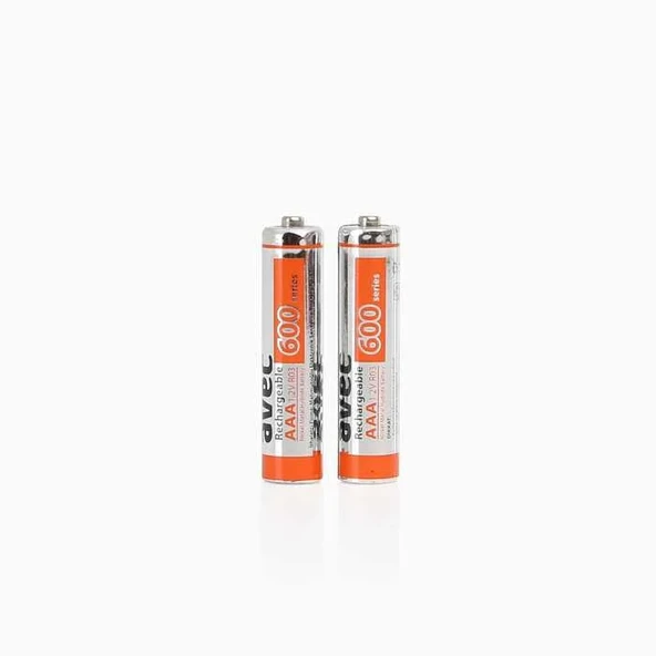 Avec 600 Mah İnce Pil 2'li - Resim 3