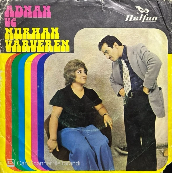 Adnan ve Nurhan Varveren Gıdıkla Beni 45lik Plak ürün görseli 1