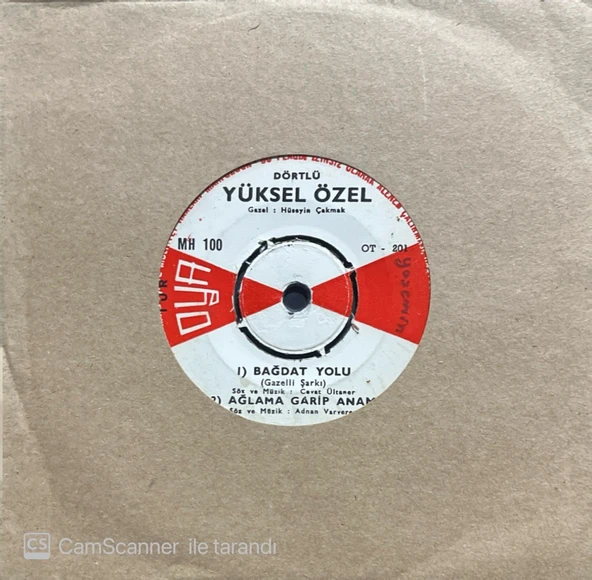 Yüksel Özel Bağdat Yolu Ep 45lik Plak ürün görseli 1