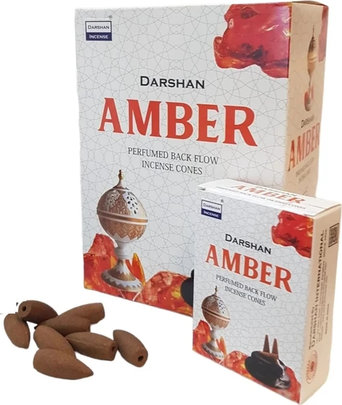 Darshan International Darshan Amber Şelale Geri Akışlı Tütsü ürün görseli 1