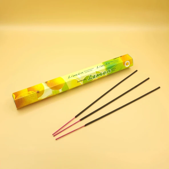 Darshan Incense Limon Kokulu Çubuk Tütsü ürün görseli 1