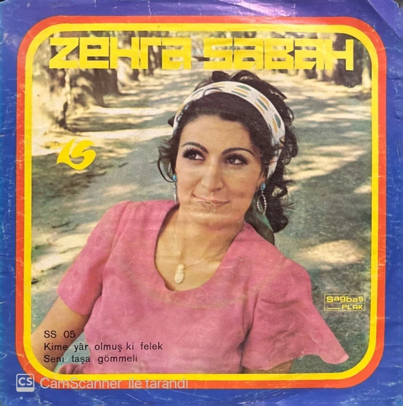 Zehra Sabah Ak Günler Nerede Kaldı 45lik Plak ürün görseli 1