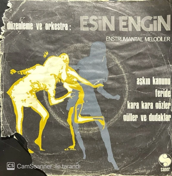Esin Engin Aşkın Kanunu EP 45lik Plak ürün görseli 1