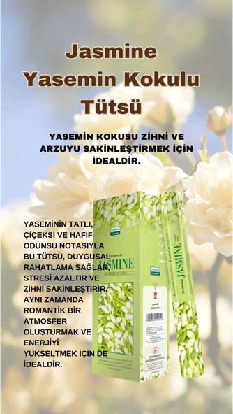 Yasemin Terapi Tütsüsü 20 Çubuk ürün görseli 1