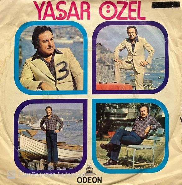 Yaşar Özel Gözlerin Bir Aşk Bilmecesi 45lik Plak ürün görseli 1