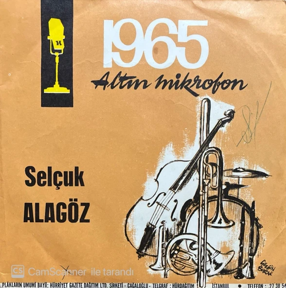 Selçuk Alagöz Kaleden İndir Beni 45lik Plak ürün görseli 1
