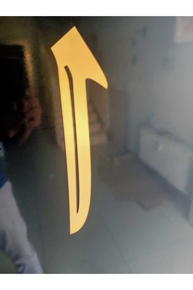 DT Dekor Treni Gold Pleksi Arapça Elif ürün görseli 1