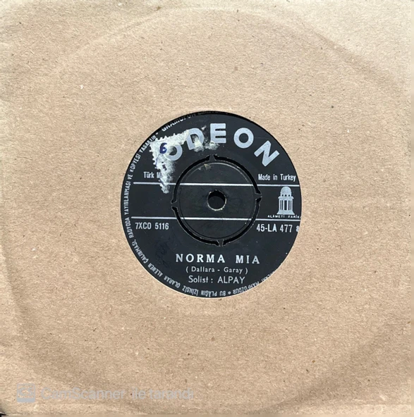 Alpay Norma Mia 45lik Plak ürün görseli 1