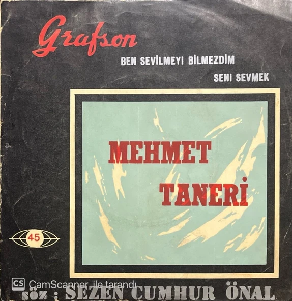 Mehmet Taneri Seni Sevmek 45lik Plak ürün görseli 1