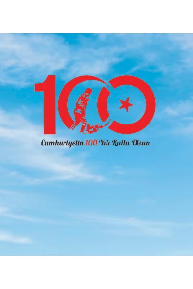 DT Dekor Treni Cumhuriyetin 100 yıl Ahşap Duvar Dekor Seti1 ürün görseli 1