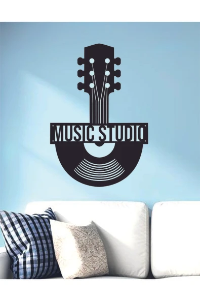Dekor Treni Music Studio Dekoratif Ahşap Duvar Dekoru ürün görseli 1