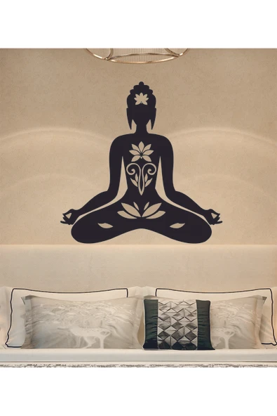 Dekor Treni Yoga Meditasyon Dekoratif Ahşap Duvar Dekoru ürün görseli 1