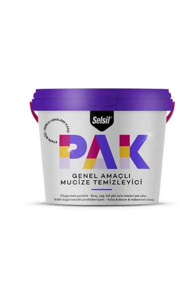 Selsil Pak Genel Amaçlı Mucize Temizleyici 500 Gr ürün görseli 1