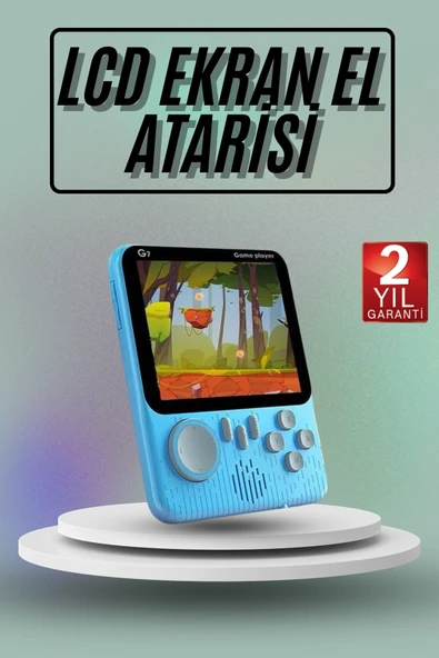 666 Oyunlu El Konsolu Atari 3.5 İnç Taşınabilir Oyun Konsolu ürün görseli 1