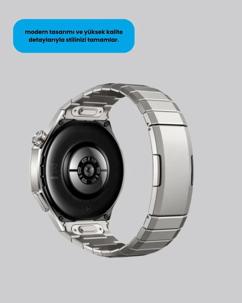 Gümüş Akıllı Saat 46Mm Kasa - Resim 3