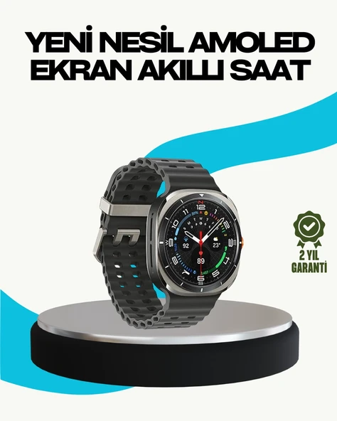 Kablosuz Şarjlı Akıllı Saat Tüm Telefonlarla Uyumlu Çok Fonksiyonlu ürün görseli 1
