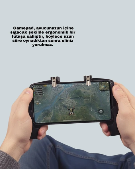 Tetikli Gamepad Ergonomik Kavramalı Oyun Aparatı - Resim 3