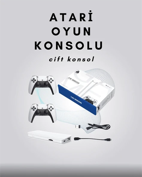 4K Destekli Bluetooth Oyun Konsolu – M15 Modeli - Resim 2
