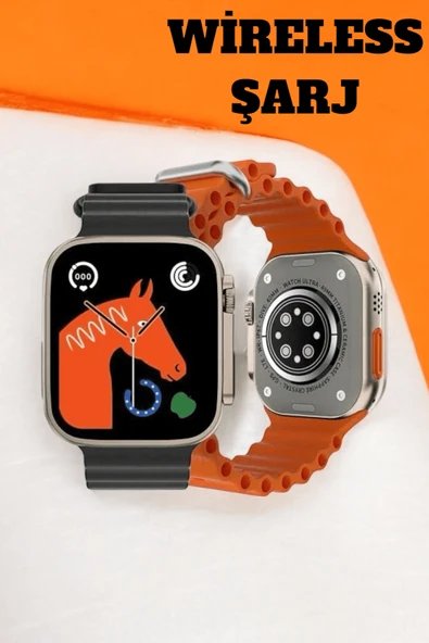 49Mm Ekranlı, Basıncı Adımsayar Özellikli Akıllı Saat - Resim 5