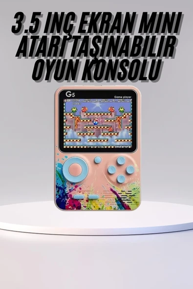 Game Box Mini 500 Adet Oyun Taşınabilir Oyun Konsolu ürün görseli 1