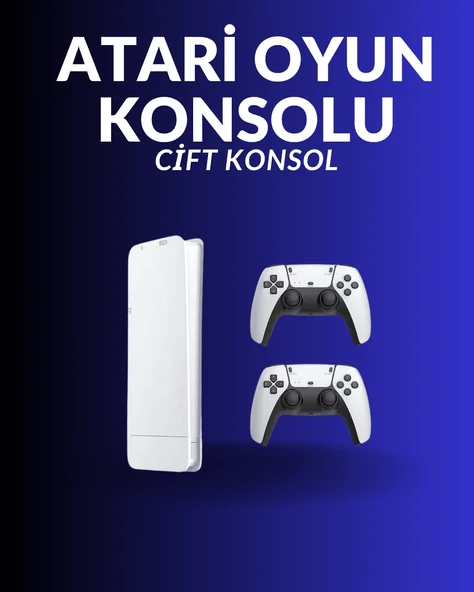Hdmı Çıkışlı Çift Kablosuz Kollu Game Stick – M15 ürün görseli 1
