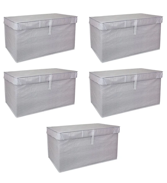 Çok Amaçlı Düzenleyici Kutu Organizer Cırt Cırtlı Hurç Mega Boy 40Cm X 30Cm X 70Cm (5 Adet) ürün görseli 1