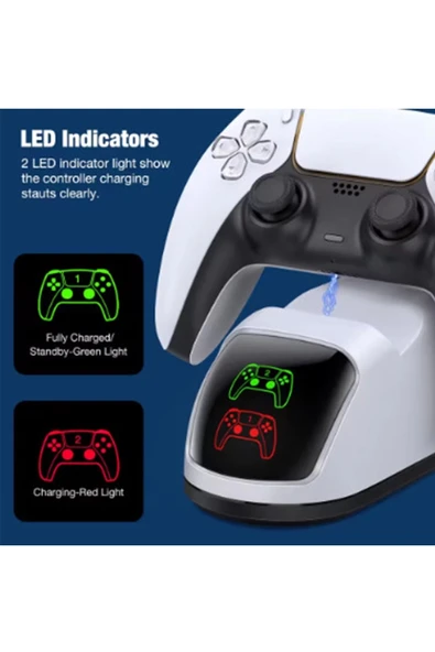 Dualsense Istasyonu 5 Charging Station - Resim 2