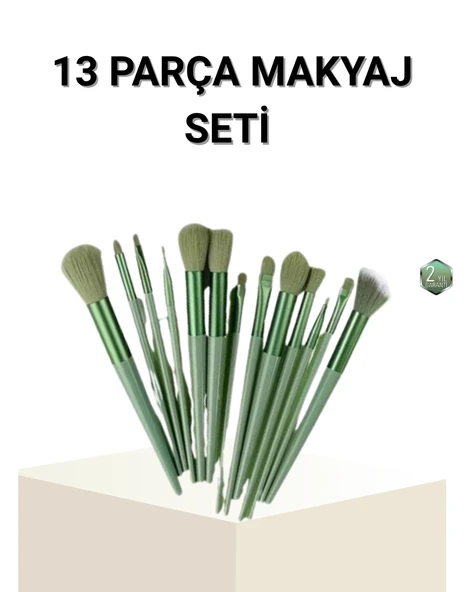 13’Lü Profesyonel Makyaj Fırça Seti – Yumuşak Sen Kıllı, Tüm Cilt Tiplerine Uygun ürün görseli 1