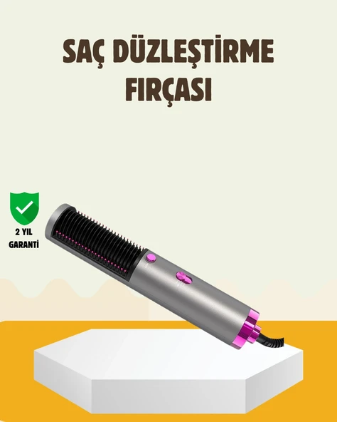 Ergonomik Tasarımlı Hafif Taşınabilir Sıcak Hava Fırçası ürün görseli 1