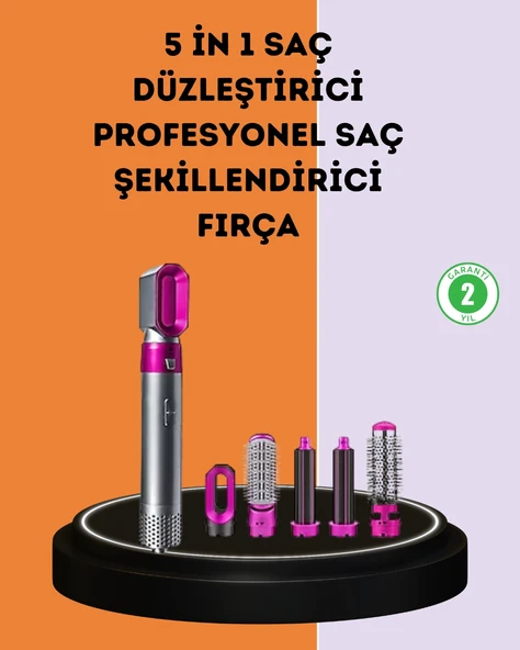 Çok Fonksiyonlu Saç Kurutma Şekillendirme Makinesi 5 Başlık ürün görseli 1