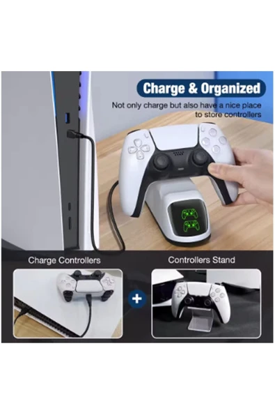 Dualsense Istasyonu 5 Charging Station - Resim 4