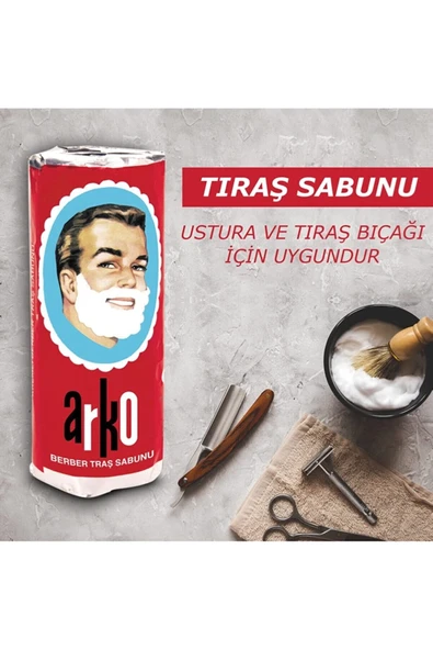 12'Li Tıraş Sabunu 12X75 Gr - Resim 2