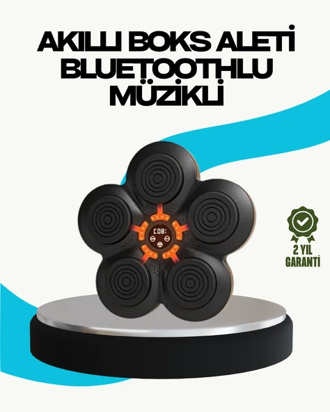 Ev Tipi Akıllı Boks Duvar Paneli Müzikli Bluetoothlu Refleks Geliştirme ürün görseli 1