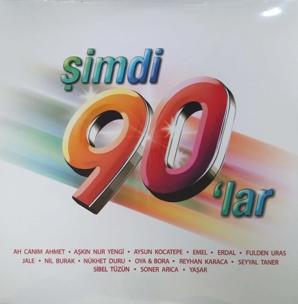 Şimdi 90'lar Çift LP Plak ürün görseli 1