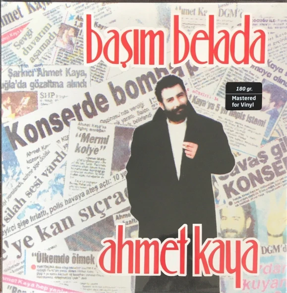 Ahmet Kaya Başım Belada LP Plak ürün görseli 1