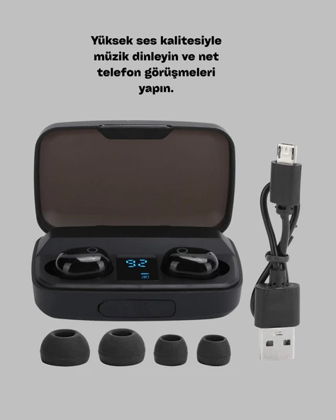 A10S Tws Ergonomik Uzun Pil Ömürlü - Resim 3