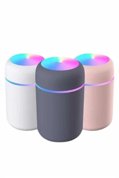 Humidifier Led Işıklı Mini Ortam Oda Kokusu Aromaterapi Buhardanlık - Resim 4