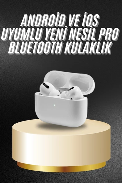 Beyaz Android İos Uyumlu Yüksek Performanslı Uzun Pil Ömrü ürün görseli 1