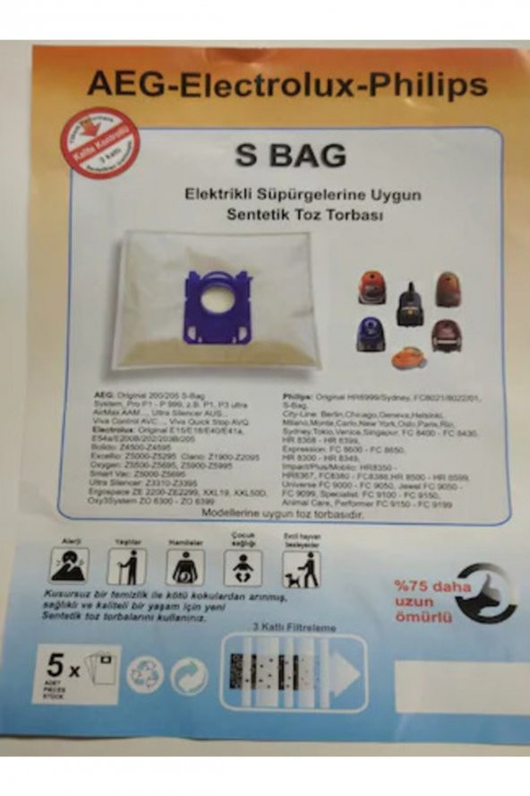 Lotus Trend Et14000 Toz Torbası Bez 20 Adet ürün görseli 1