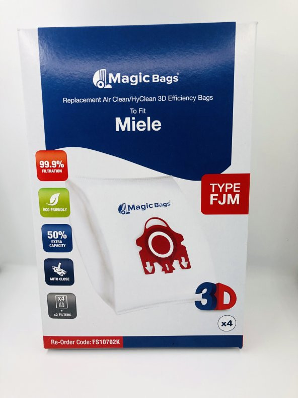 MİELE  Classic C1 Ecoline Toz Torbası (magic Bags) ürün görseli 1