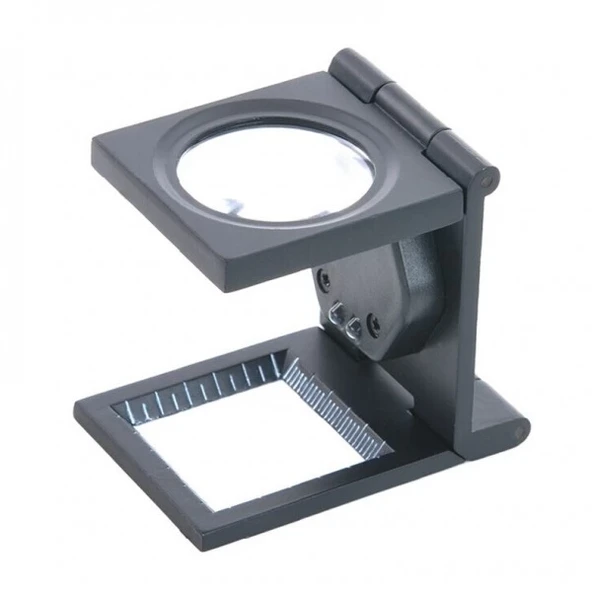 Nikula-25X25 Mm Full Çelik Kaplı Katlamalı Büyüteç Th-9005B ürün görseli 1
