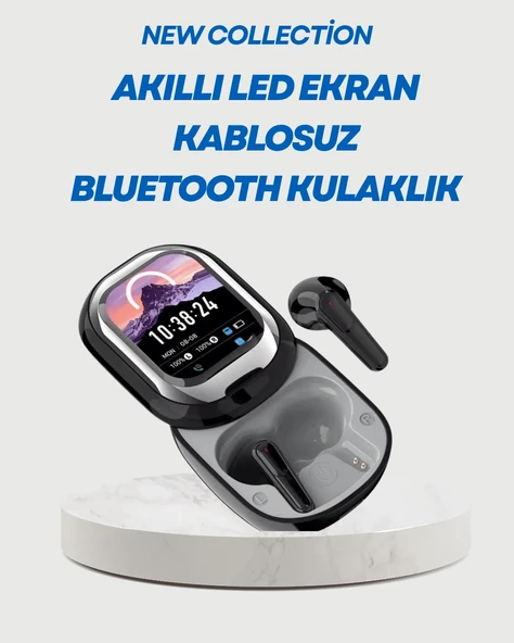 Dokunmatik Kontrollü Bluetooth Kulaklık – Pods Fine Uyumlu ürün görseli 1
