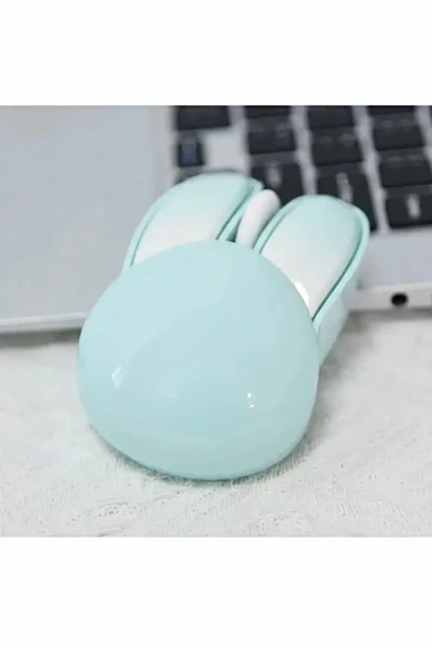 Tavşan Figürlü Mouse Pil Dahil Etiket Hediyeli - Resim 3