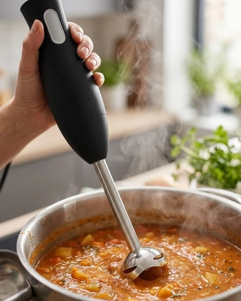 Metal Ayaklı El Blenderı Ergonomik Tasarım Güvenli Kullanım ürün görseli 1