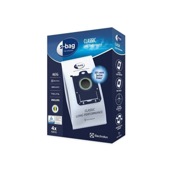 ELECTROLUX S-bag Sentetik Toz Torba Seti ( 4 Adet Torba + 1 Adet Filtre) ürün görseli 1